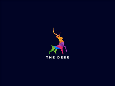 deer logo animal animation branding buck bucks deer hunting deer illustration deer logo deers illustration logo vector zoo