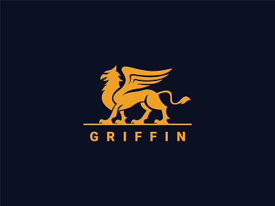 Griffin Logo business logo classical creature griffin griffin head logo griffin logo griffin logos griffin security griffins griphon gryphon guardian heraldic insurance modern heraldy professional protective security strong wings