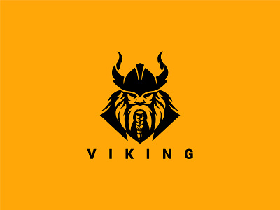 Viking Logo ax barbarian battle helmet knight medieval new logo scandinavian soldier sowrd strong top logo valhalla viking viking logo viking logos vikings warrior warrior logo warriormen