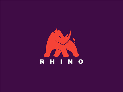 Rhino Logo wild