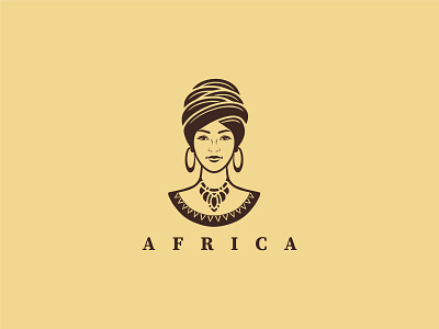 African Women Logo by HUSSNAIN GRAPHICS on Dribbble
