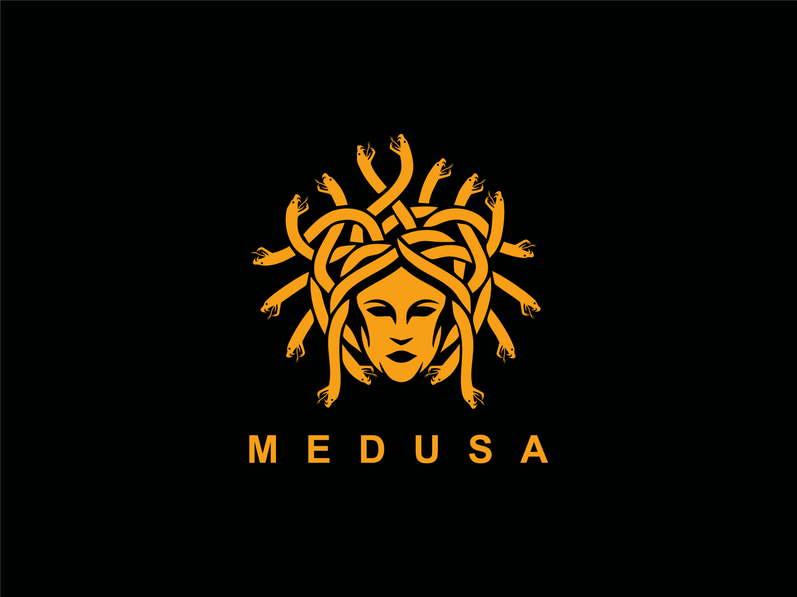 Medusa Logo by Hussnain Graphics on Dribbble