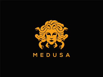 Medusa Logo by Hussnain Zohan on Dribbble