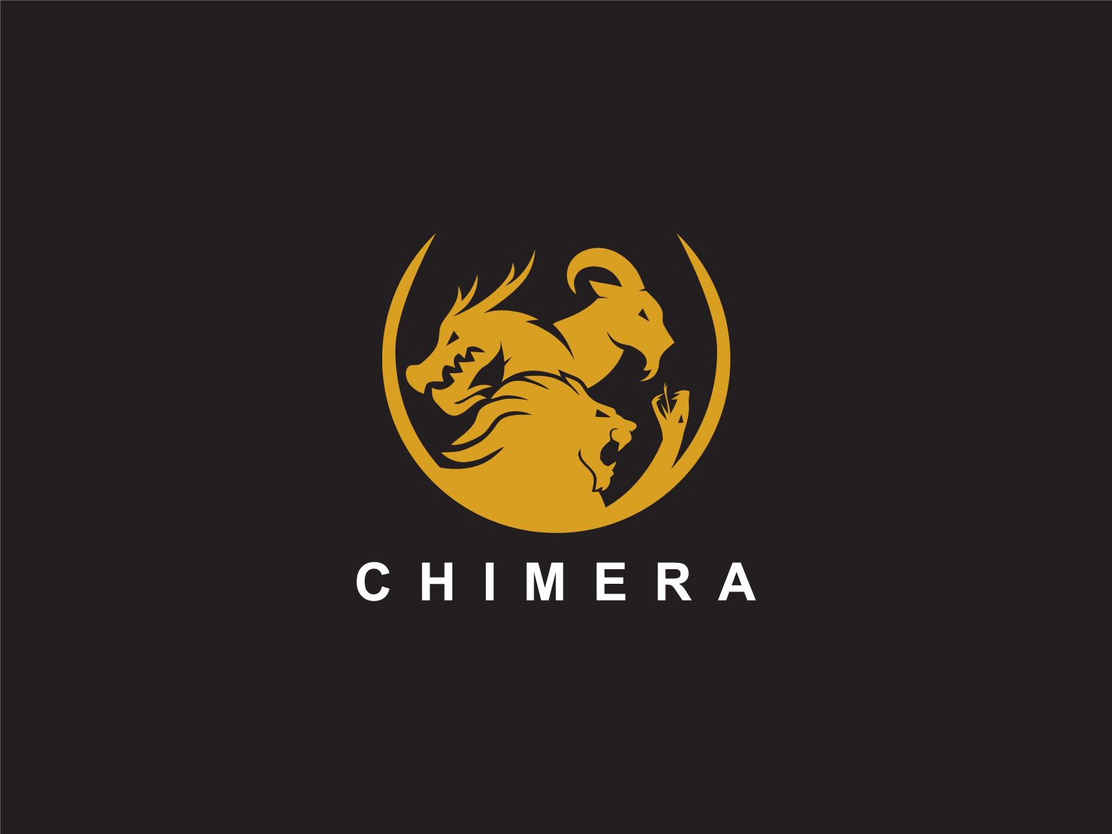 Chimera Logo by Hussnain Graphics on Dribbble