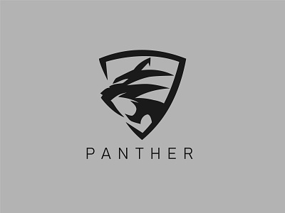 Panther Logo all logos black cheetha fast invest lion minimalist panther panther fast panther logo panther shield powerpoint sabertooth sabre sharp logo tiger vector wild life wild panter zoo