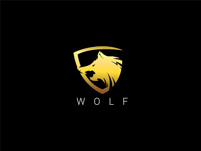 Wolf Logo animal beast beast logo branding graphic design illustration night wolf strong warrior wild wild life wolf wolf 3d wolf animated wolf logo wolf shield wolf shield logo wolfpack wolfs wolves