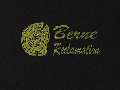 Berne Reclamation branding design family business hand drawn handmade icon identity illustration logging logo minimal smallbusiness tree vector