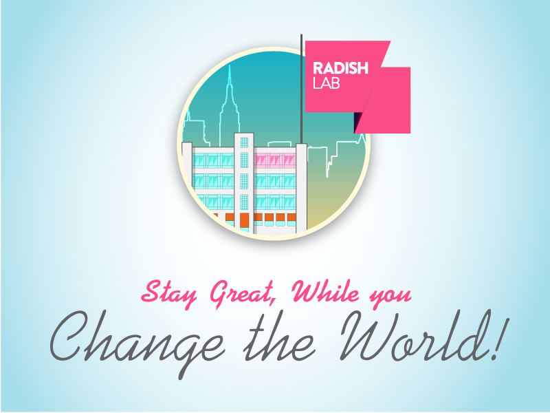 Thank you folks at RadishLab! firstshot thanks infographic design graphic tech illustration ui ux