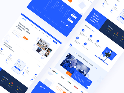 Zoom Landing Page Redesign