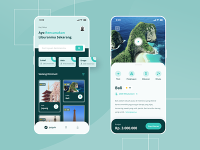 Travel Planning App app booking clean ios mobile planning travel trip ui uiux userinterfacedesign ux vacation