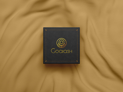 Goalash abstract brand branding clean design flat icon logodesign minimal mockup simple type