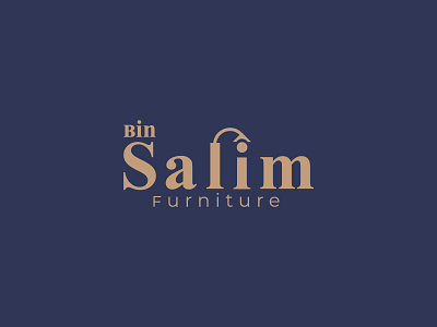 logo design clean flat furniture store icon logo minimal simple type