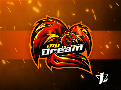 Phoenix Bird brand branding design designer esports flat design illustration logo sport mascot simple