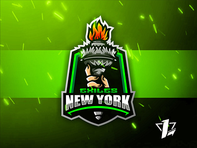 Exiles NY brand branding design designer esports flat design illustration logo design logo sport mascot simple vector