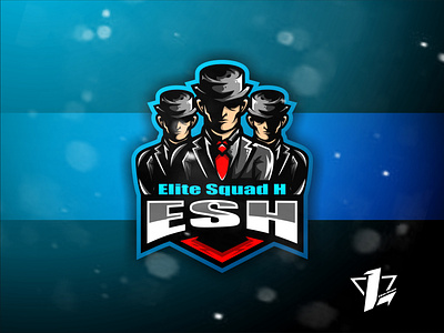 ESH brand branding design designer esports flat design illustration logo design logo sport mascot simple