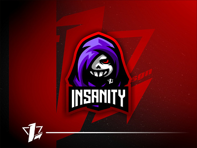 Remake My Old Logo Insanity V2 brand branding designer esport logo flat design logo logo design typography ui vector