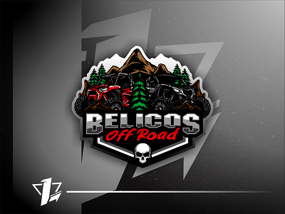 Belicos OffRoad brand design esports icon logo logo design simple typography ux vector