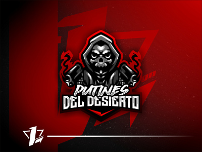 Putines Del Desierto brand branding design designer esports flat design illustration logo design logo sport mascot simple