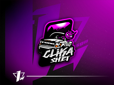 Clika Shet brand branding design designer esports flat design illustration logo sport mascot simple