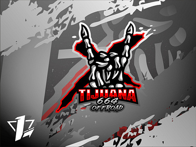 Tijuana OffRoad V2.1 brand branding design designer esports flat design illustration logo sport mascot simple