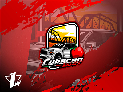 Culiacan Belico branding car community design designer flat flat design illustration jdm logo logo sport mascot offroad vector