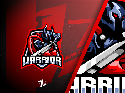 Warrior army branding design designer flat design helmet illustration king logo logo sport mascot red sparta spartan sword swordman vector warrior