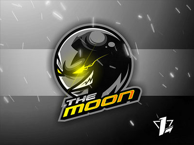 The Moon app brand branding design designer esport logo esports flat design icon illustration logo logo design logo sport mascot simple typography ux vector