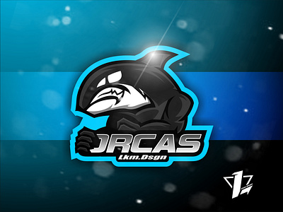 Orcas brand branding design designer esports flat design illustration logo design logo sport mascot simple