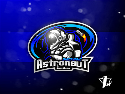 Astronaut brand branding design designer esports flat design illustration logo sport mascot simple