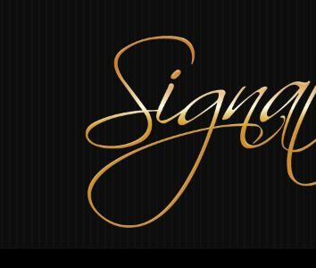 Signature - a business card concept