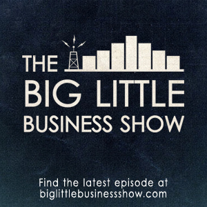 The Big Little Business Show - complete branding color design logo texture type typography