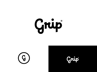 Get a Grip! fun grip lettering monoweight script type