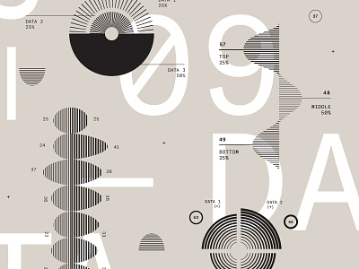 Data Dude data graphs infographics type typography