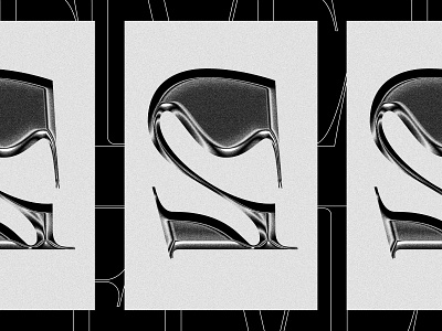 091919 chrome experimental five poster progressive typography