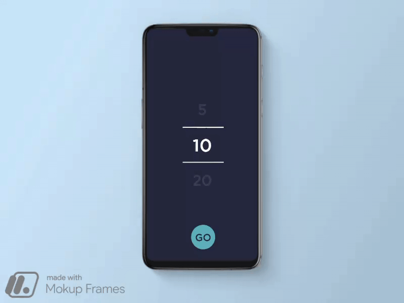 Countdown Timer - Daily UI adobe xd adobexd android concept countdown countdowntimer dailyui oneplus ui ui design uiux ux