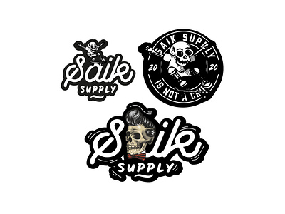 saik logo stickers characterdesign fantasyart illustration logo logodesign stickers stickersdesign vector vectorart