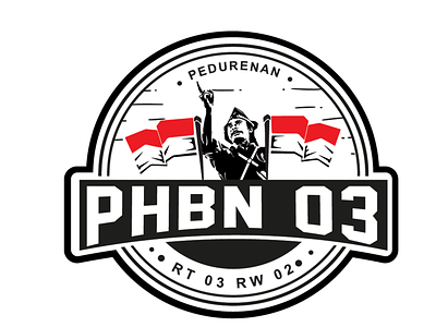 Logo PHBN 2019 independenceday logodesign logos skills vectorlogo