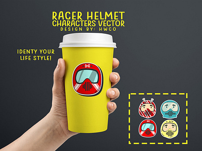 Racer Helmet Characters