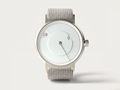 Watch 3d blender industrial design mechanical product shot render time watch