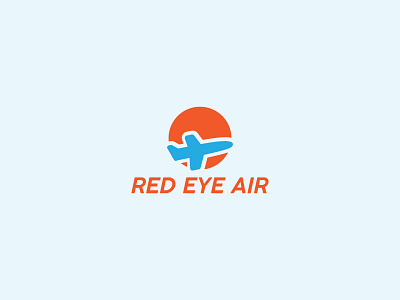 Daily Logo 12/50 - Airline Logo airline daily logo challenge fly red eye