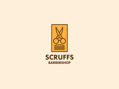 Daily Logo 13/50 barbershop daily logo challenge glasses moustache scissors