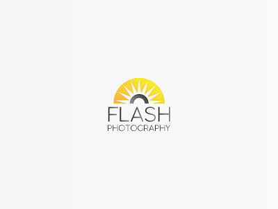 Daily Logo 25/50 - Photography Logo daily logo challenge flash gradient photo photography simple
