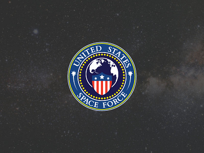 Space Force - Logo brand icon logo military space space force star us