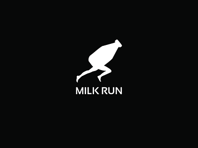 Logo competition entry for clothing company called Milk run