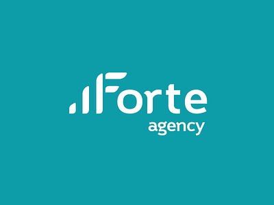 Forte logo animation 2d aftereffects animation branding flat loading logo logo animation logotype mograph motion ui