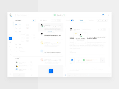 Mailbox Window app digitalart inbox interface mail mailbox mailclient uidesign uiux uxdesign