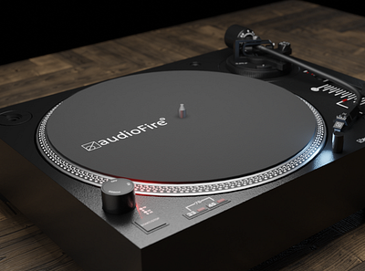 Stereo turntable 3d 3d art blender blender3dart blendercycles illustration industrial design product design radio