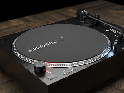 Stereo turntable