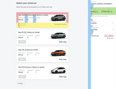 Rent & smile Interface grid layoutdesign ui uxdesign uxdesignmastery uxui