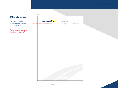 Letterhead guide brand brand identity branding guideline